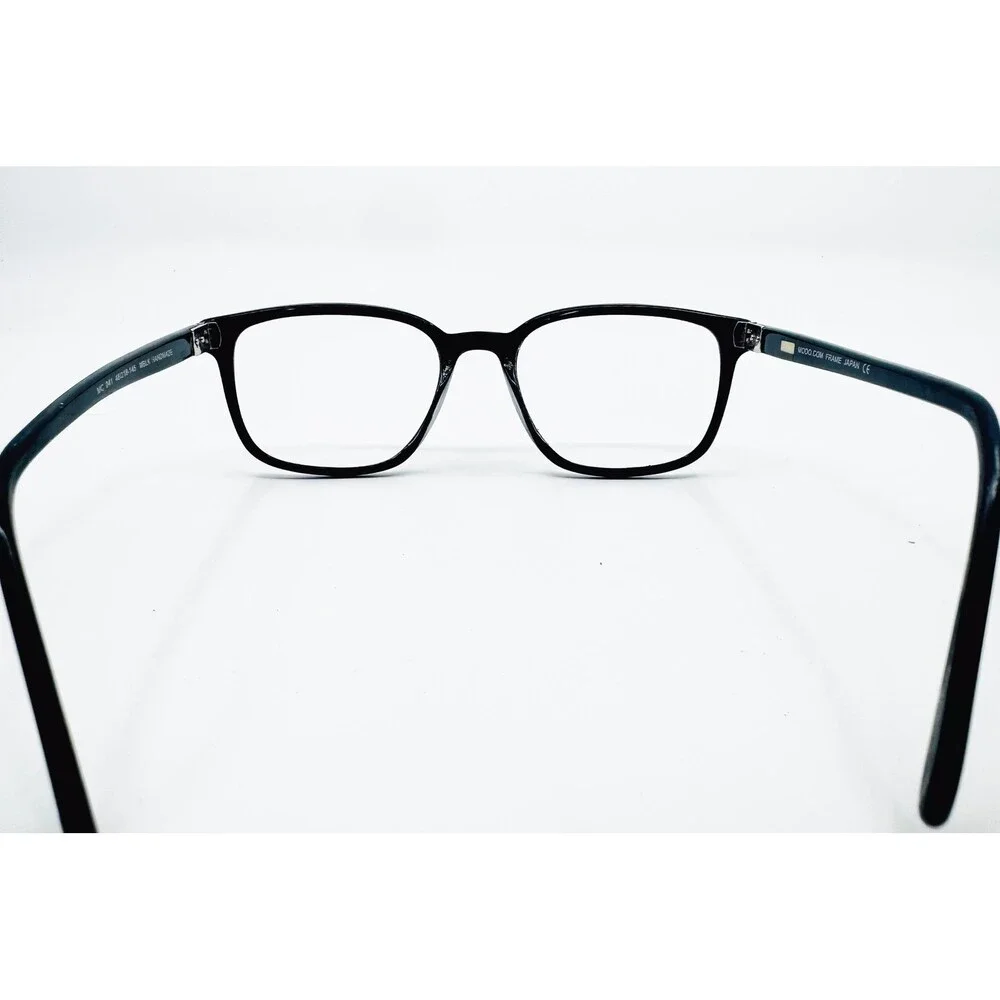 Modo Eyeglasses Frames Mens Matte Black MC 041 48-18-145 Handmade 48mm